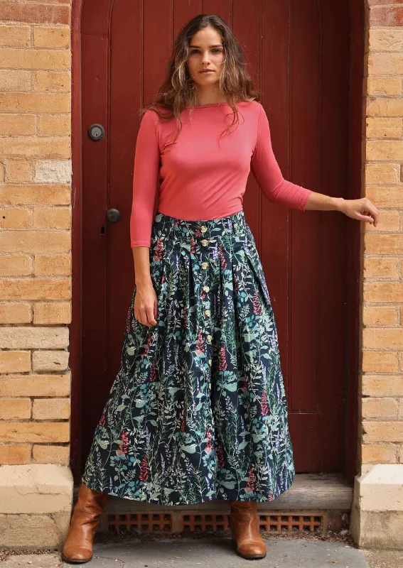 Cora Skirt Romarin wrap skirt elegant
