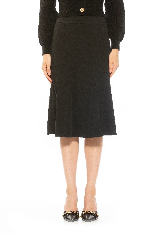 Ezra Skirt ruffled skirt detail