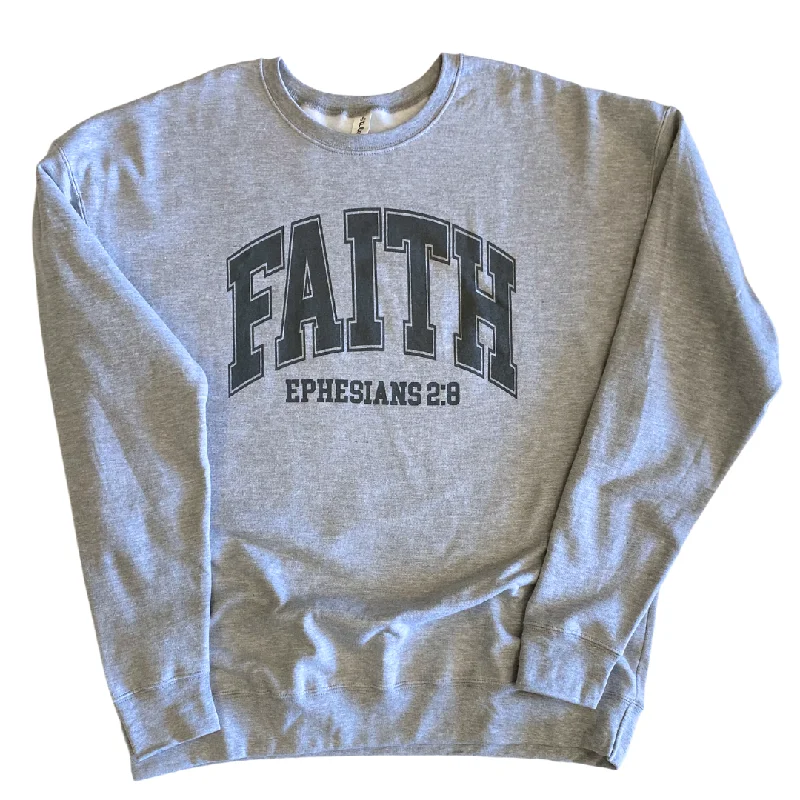 Faith Arch Sweatshirt Hoodie with Fur Luxurious Winter