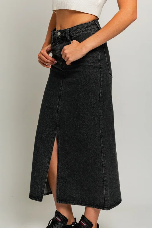 Take Me to Tomorrow Midi Skirt floral skirt print