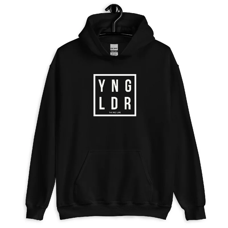 For The YNG LDR (Young Elder) Hoodie Hoodie with Drawstring Waist Adjustable Fitted