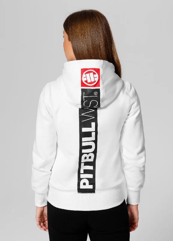 Women's zip-up hoodie Hilltop Hoodie with Emblem Brand Identity