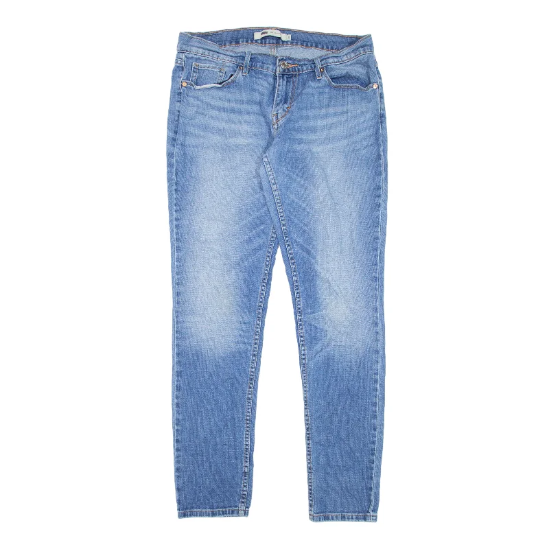 LEVI'S 524 Jeans Blue Denim Slim Skinny Stone Wash Womens W29 L32 Fashionable Slouchy Fit Jeans LEVI'S 524 Jeans Blue Denim Slim Skinny Stone Wash Womens W29 L32 Fashionable Slouchy Fit Jeans