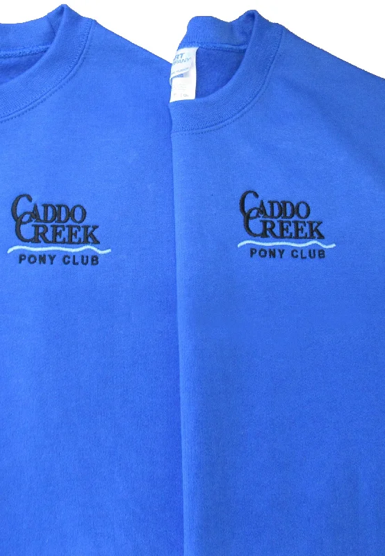 Port & Company® Essential Fleece Crewneck Sweatshirt - Unisex Sizes Hoodie with Emblem Brand Identity