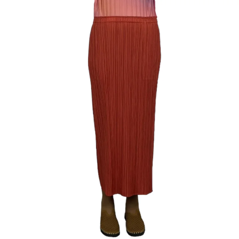 MONTHLY COLORS: APRIL SLIM SKIRT relaxed fit skirt