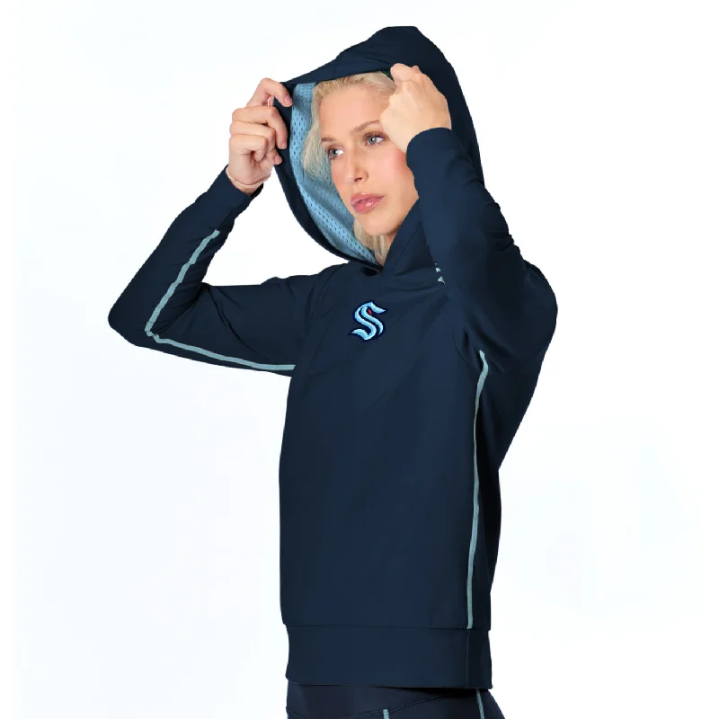 Seattle Kraken Certo Side Line Hoodie Hoodie with Illustration Artistic Creative