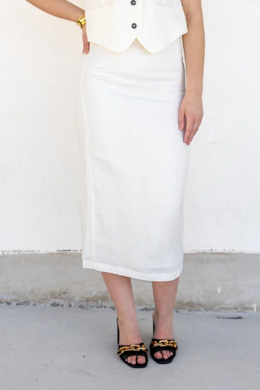REBECCA SKIRT pleated skirt texture