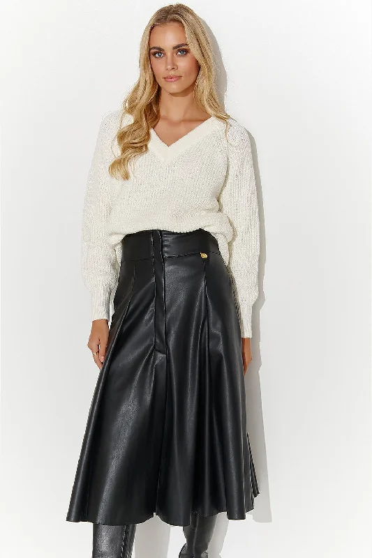 Skirt Makadamia ribbed skirt waist