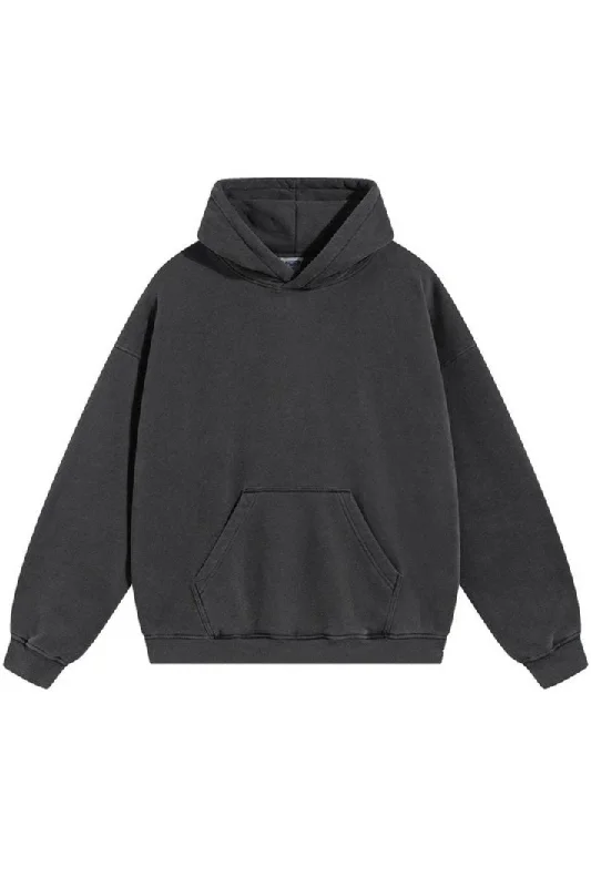 Snow Wash Hoodie Hoodie with Neon Bright Vibrant