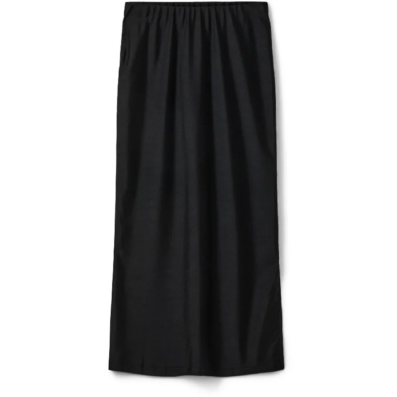 Sofie Schnoor Black Skirt leather skirt modern
