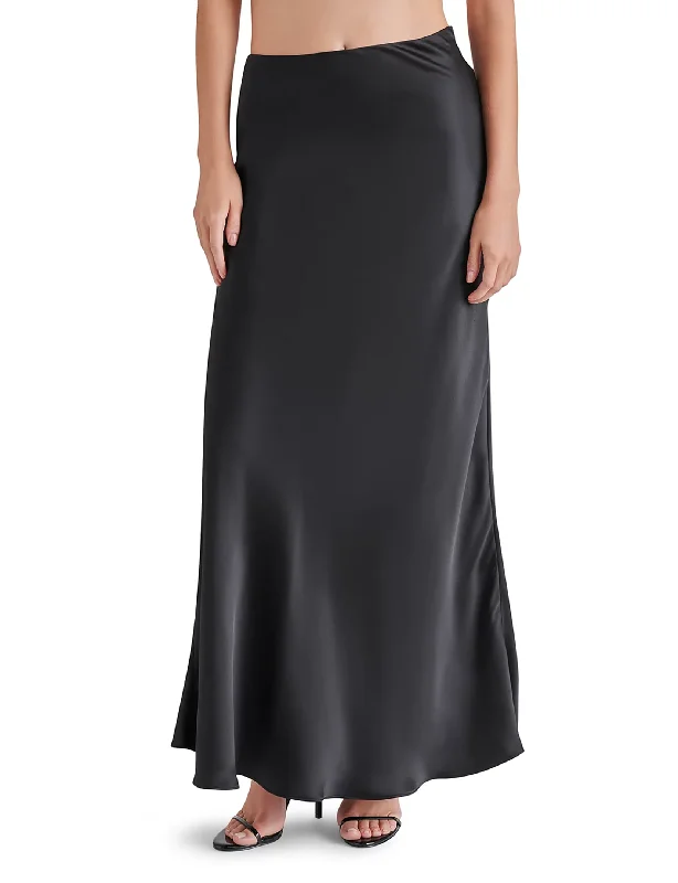 Jeannie Skirt, Black cashmere skirt soft