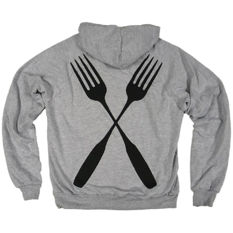 The Foodie Hoodie Hoodie with Emblem Brand Identity