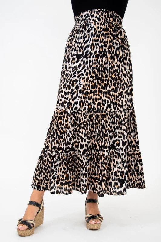 Tibby Skirt, Jomoka chiffon skirt lightweight