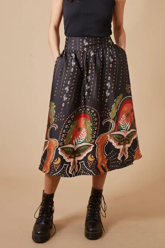 Under Its Charm Maude Skirt leather skirt bold