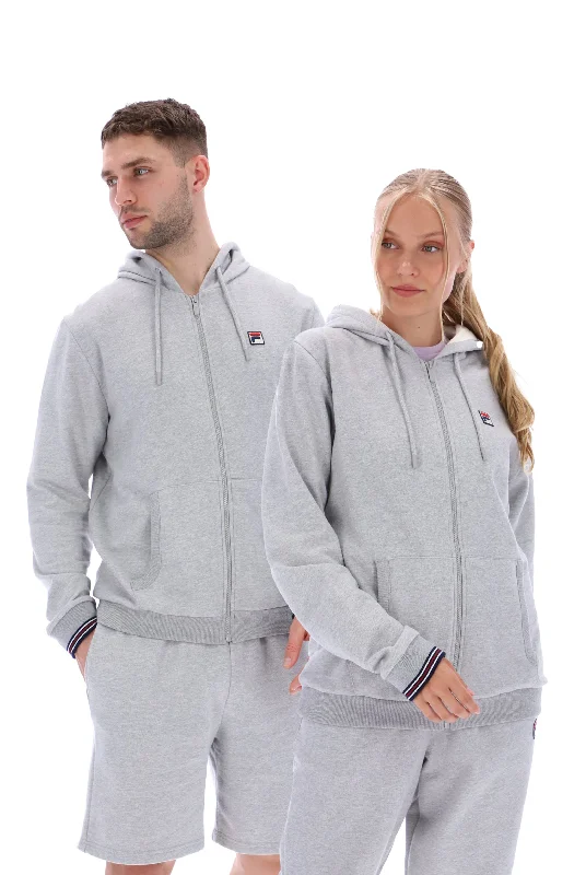 Tenconi Zip Up Hoodie Hoodie with Hem Lace Feminine Delicate
