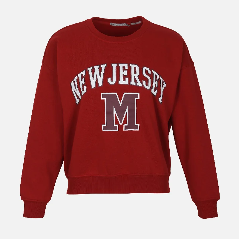 LADIES FLEECE OVERSIZED SWEATERSHIRT Modern Contemporary Chic