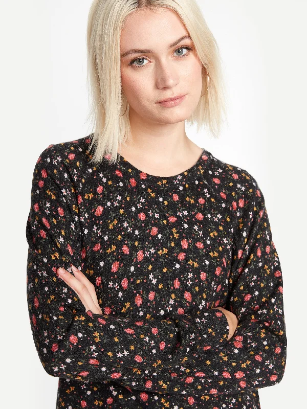 Over N Out Sweater - Black Slim Fit Regular Fit Oversized