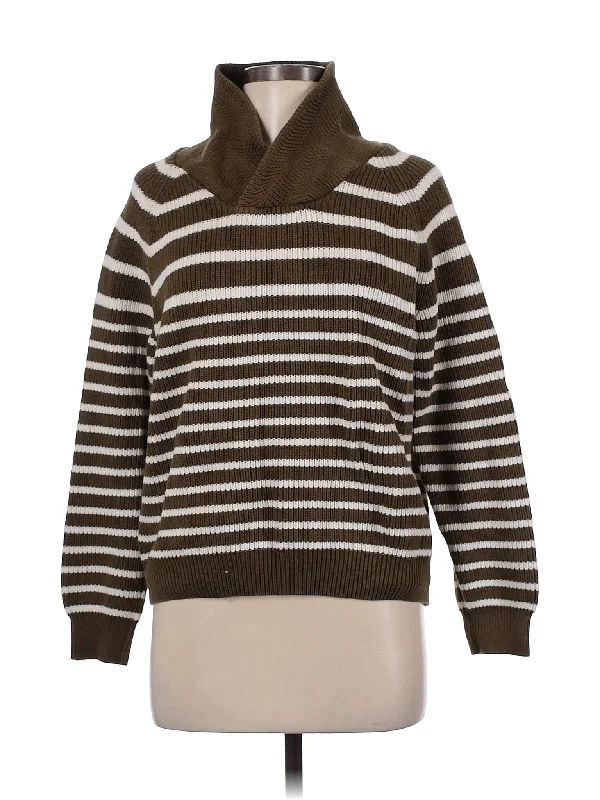 Pullover Sweater Spandex Blend Rayon Blend Denim Blend